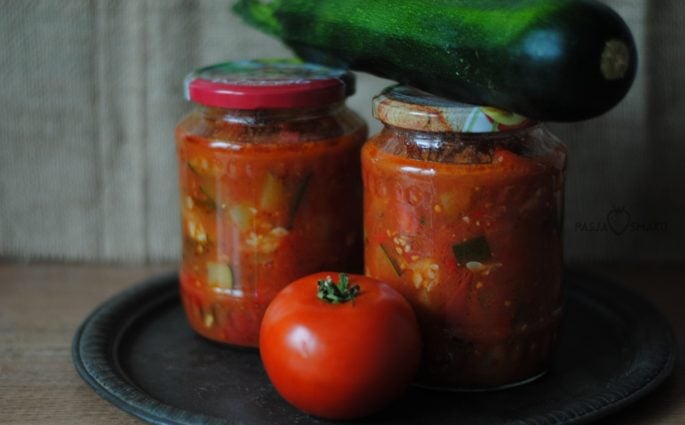 Leczo do słoików na zimę