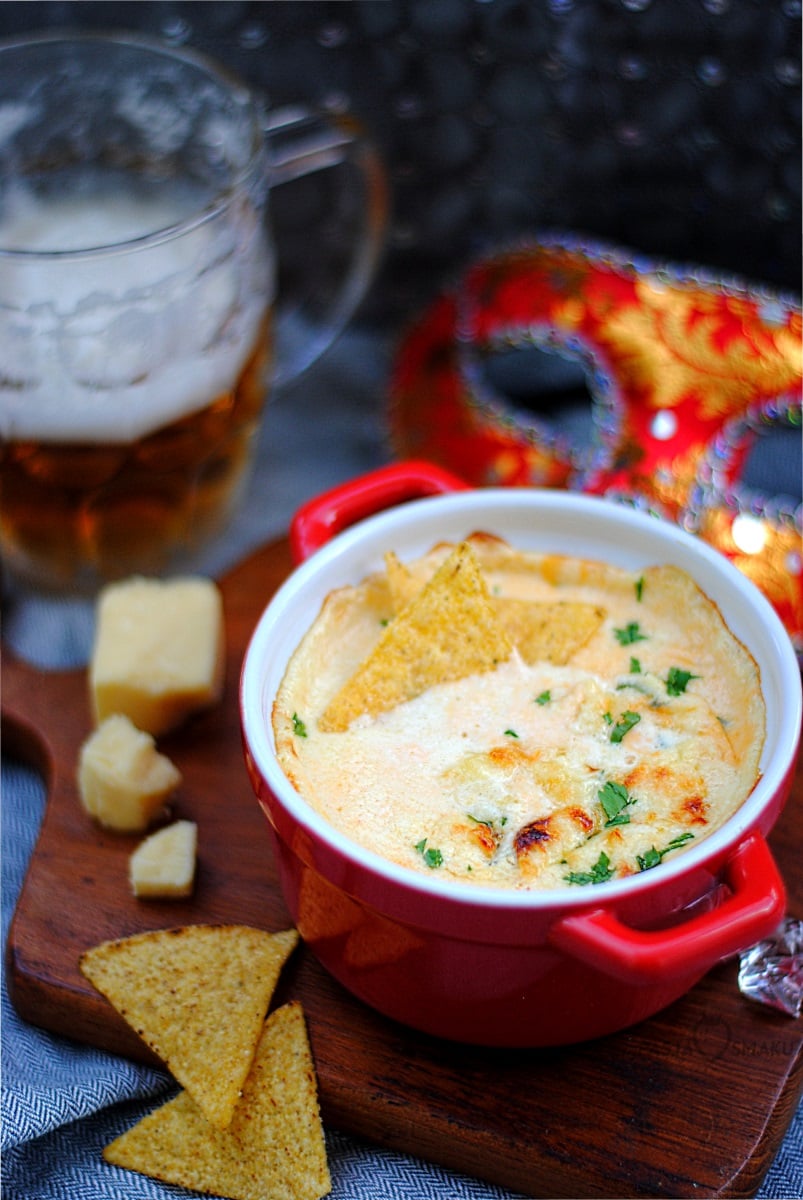 Dip serowo-piwny
