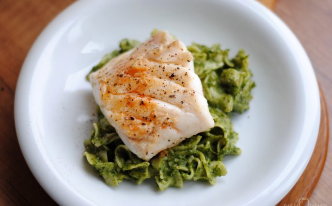 Smażona polędwica z dorsza