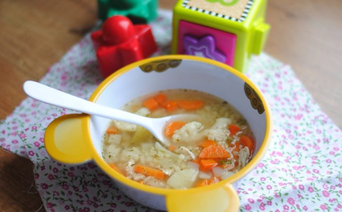 Zupa jarzynowa z kaszą bulgur