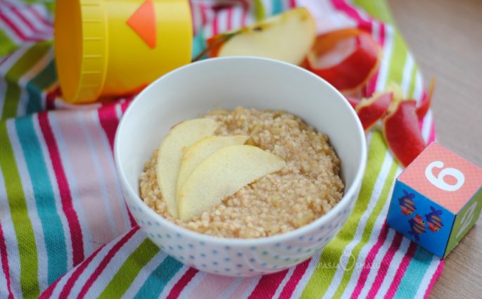 jaglanka z jabłkiem