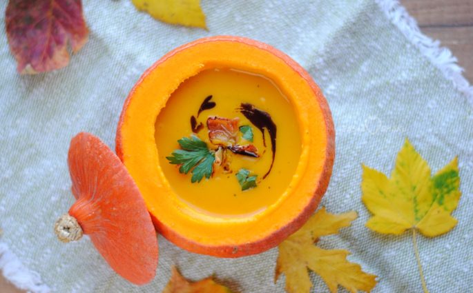 Krem dyniowo-ziemniaczany