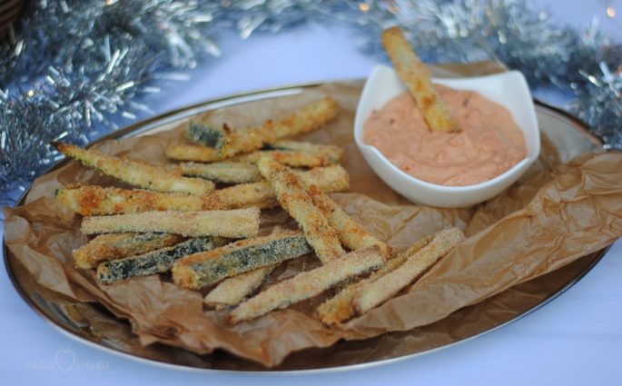 Frytki z cukinii z parmezanem