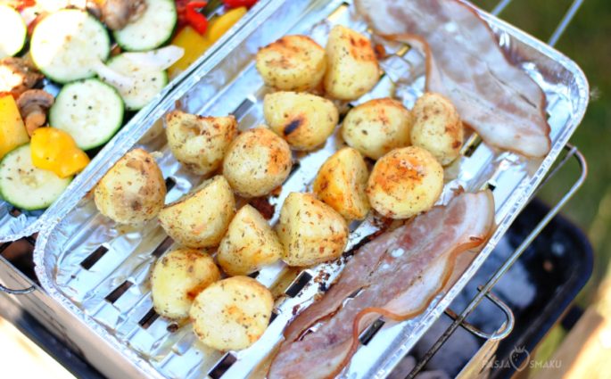 Młode ziemniaki z grilla