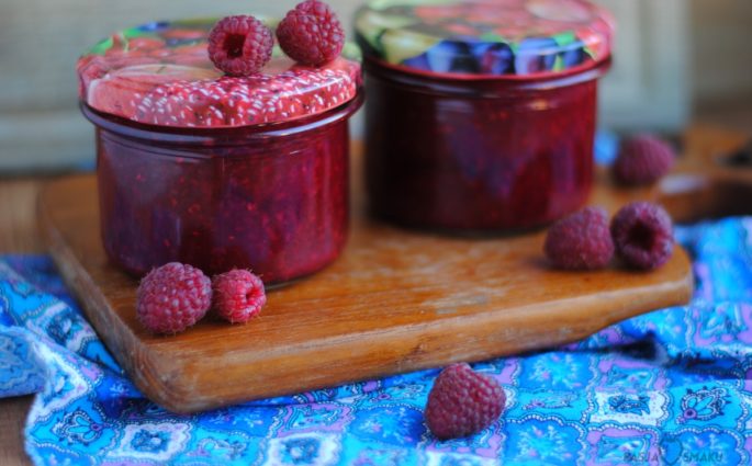 Dżem malinowy z wanilią