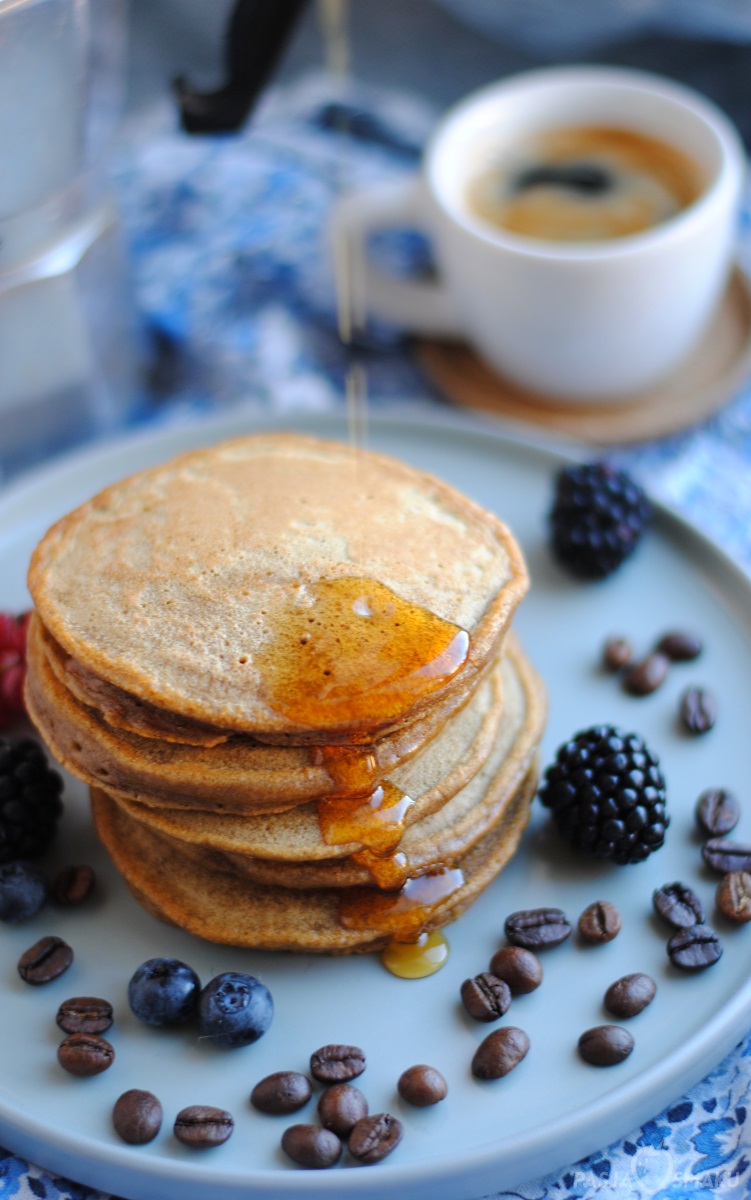 Kawowe pancakes