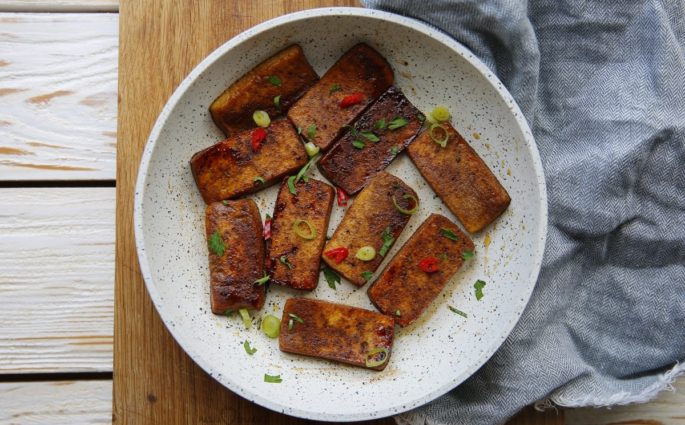 Smażone tofu po azjatycku