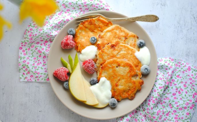 Placuszki z serka wiejskiego