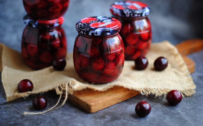 wiśnie w syropie