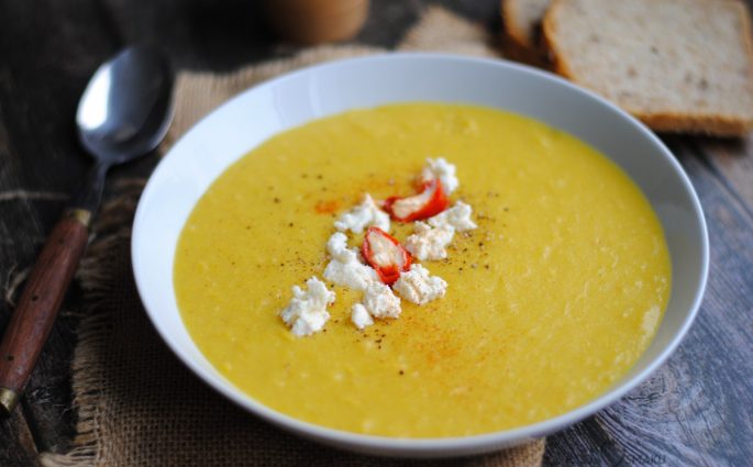 Zupa krem z kukurydzy